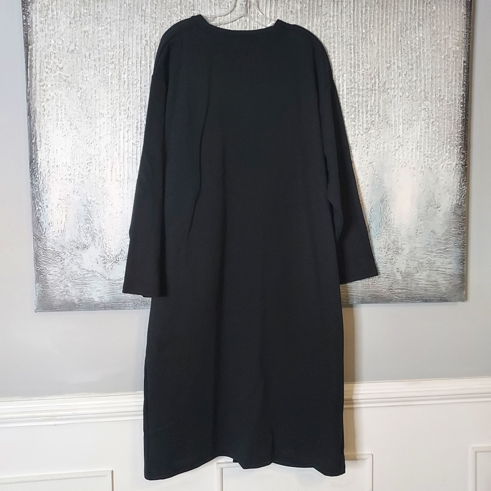 Zara Ruched Long Interlock cardigan/jacket - Picture 9 of 11